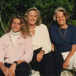 My daughter, Hillary Beard, my mother and me in 1988. My mother was seventy, and looked and felt far younger.